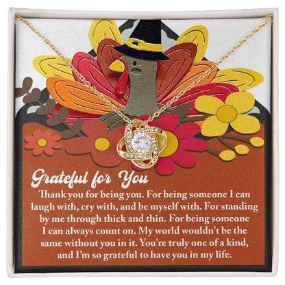 Custom message card, grateful for you, great gift idea for family and friends during this holiday season. Best Christmas, Thanksgiving present. printed and shipped from the USA.