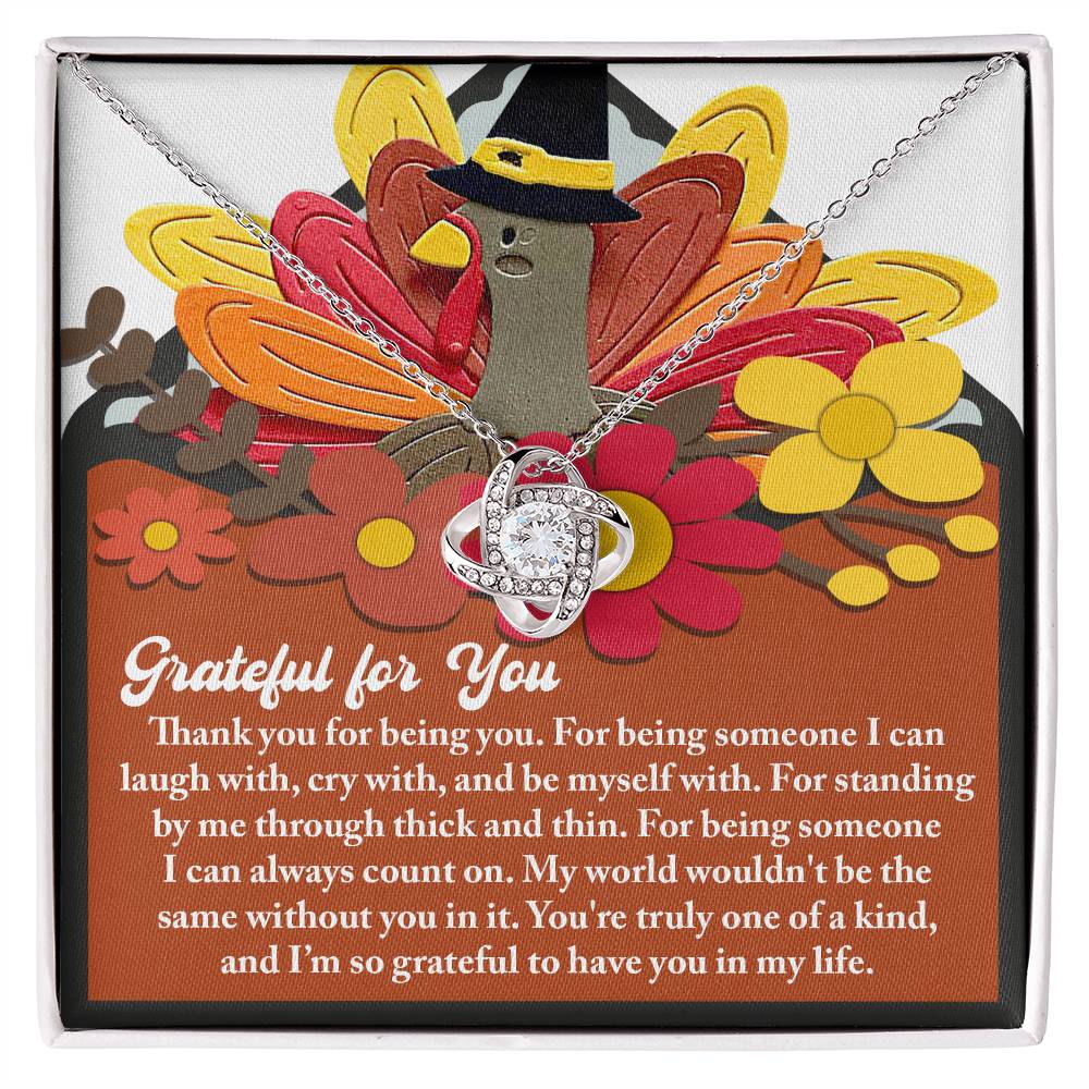 Custom message card, grateful for you, great gift idea for family and friends during this holiday season. Best Christmas, Thanksgiving present. printed and shipped from the USA.