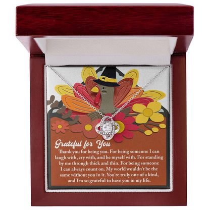 Custom message card, grateful for you, great gift idea for family and friends during this holiday season. Best Christmas, Thanksgiving present. printed and shipped from the USA.