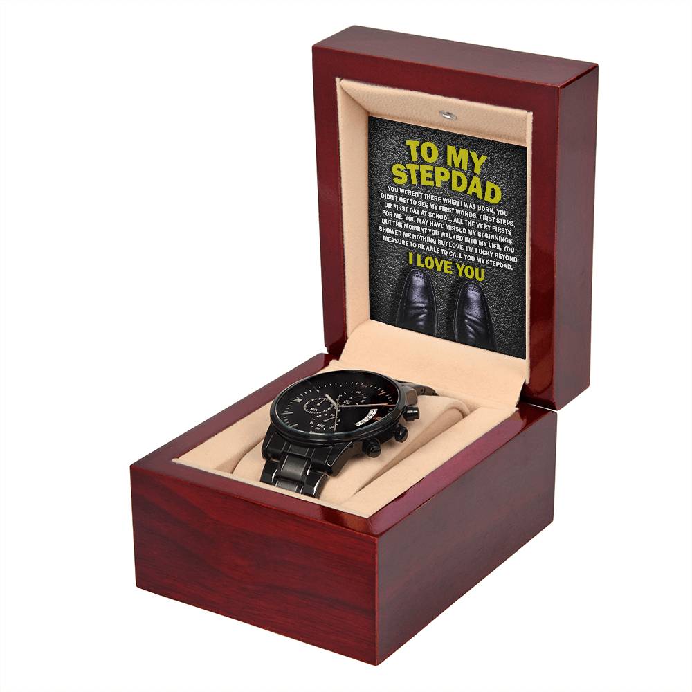 To my Stepdad, Gift idea for stepfather on birthday, father´s day and other memorable anniversaries.