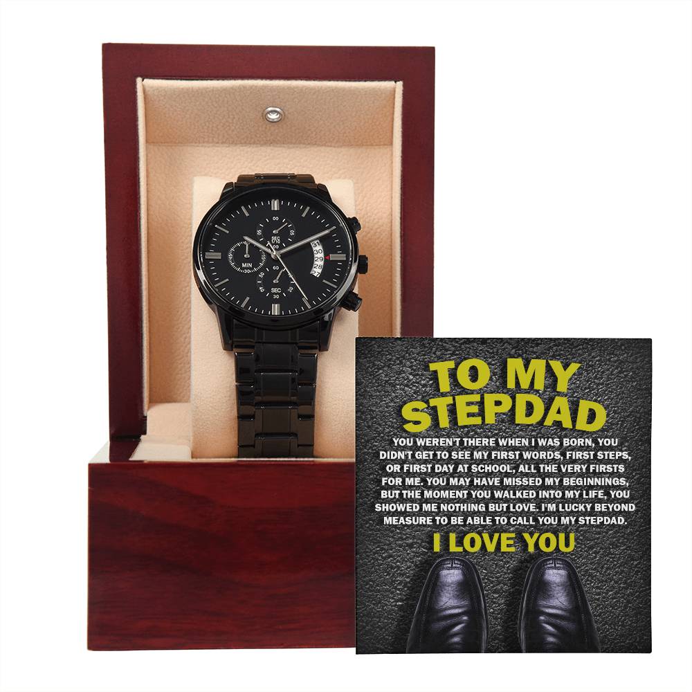 To my Stepdad, Gift idea for stepfather on birthday, father´s day and other memorable anniversaries.