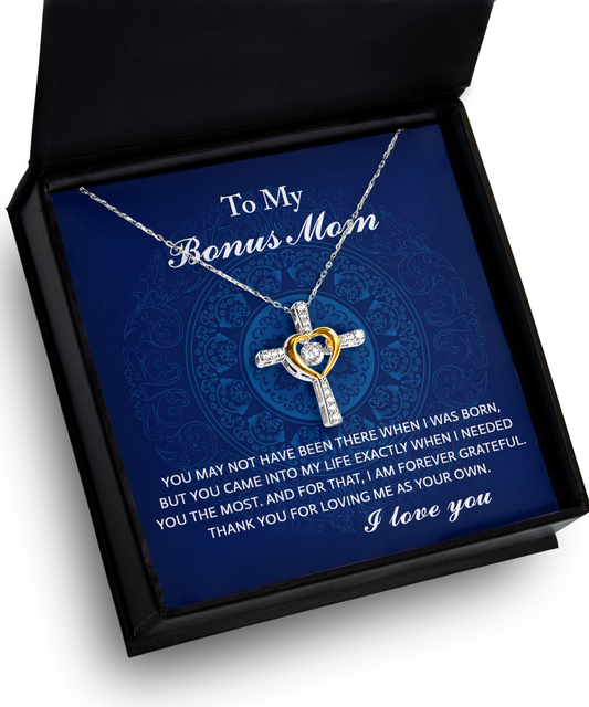 To my bonus mom- I need you present for her on birthday, wedding, mother´s day and anniversary present.