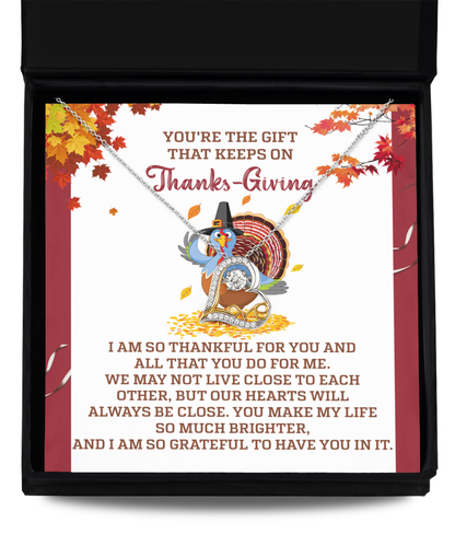 Funny thanksgiving card for friends and family. Shipped and printed in the USA