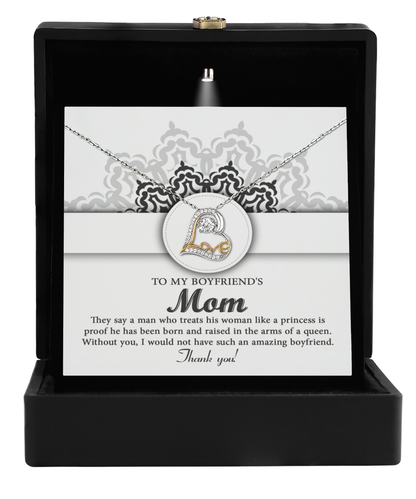 Love dancing best quality necklace for boyfriend´s mom on her mother´s day or birthday celebration.