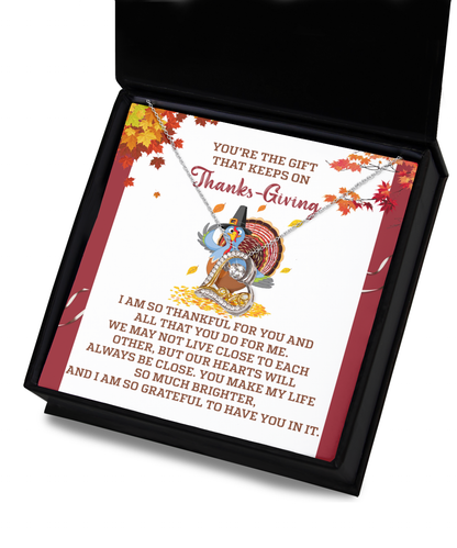 Funny thanksgiving card for friends and family. Shipped and printed in the USA