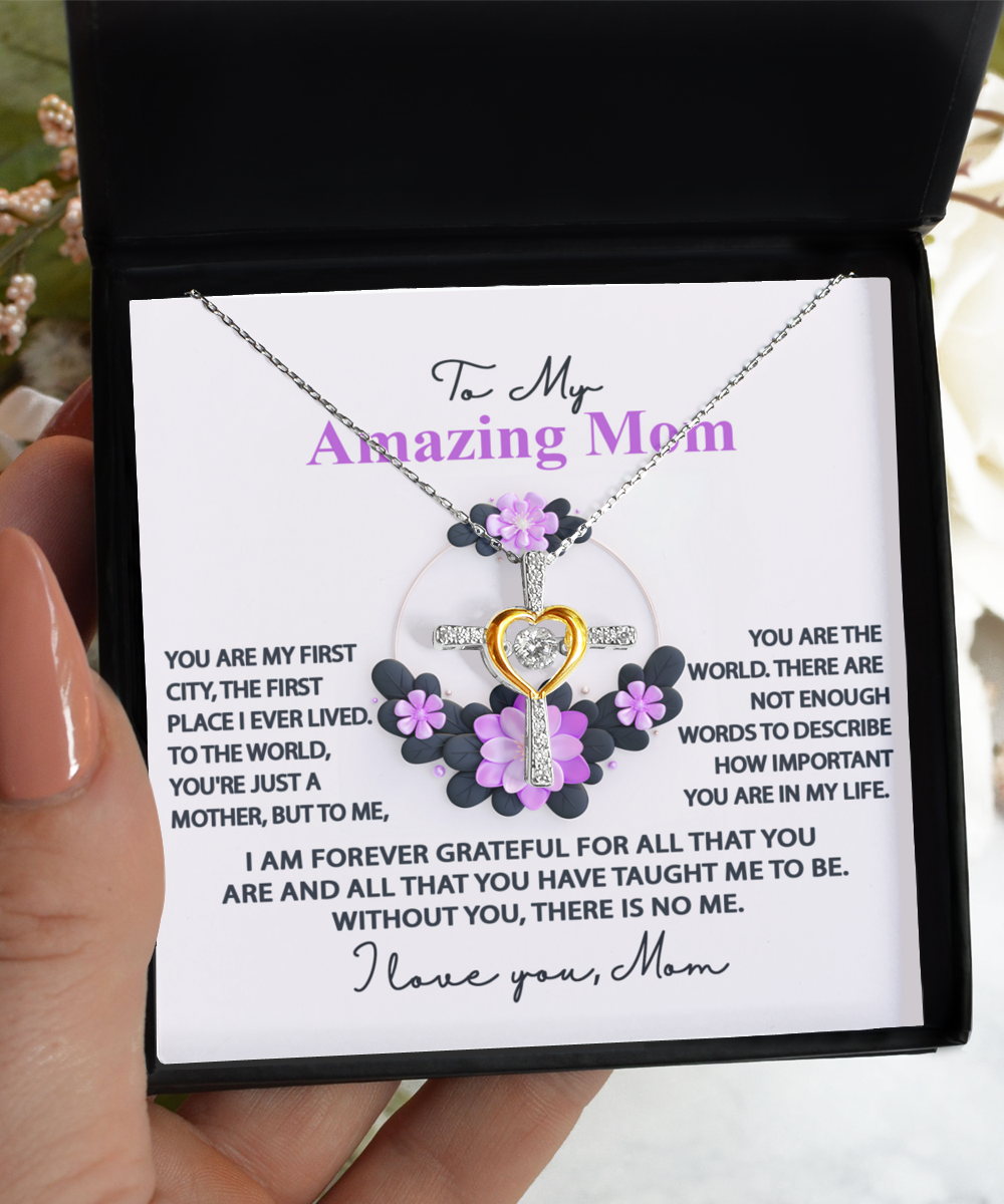 To my amazing mom, present for her on her birthday, women´s day, anniversary celebration or just to show her your appreciation.