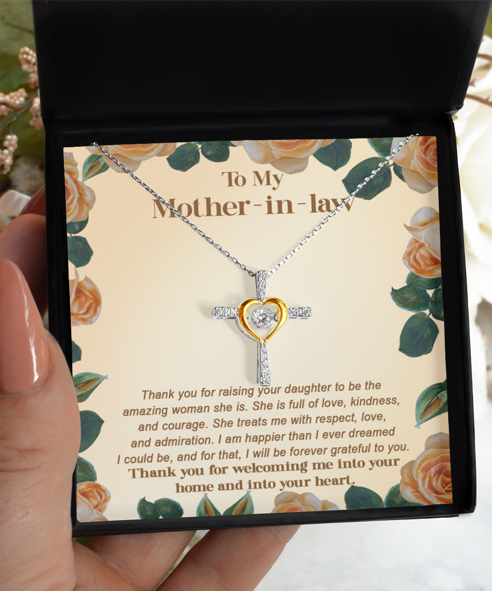 To my mother-in-law birthday gift card, mother´s day present and other anniversary token. Printed and shipped from USA